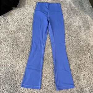 lululemon athletica Blue High-Waisted Leggings Mini Flare